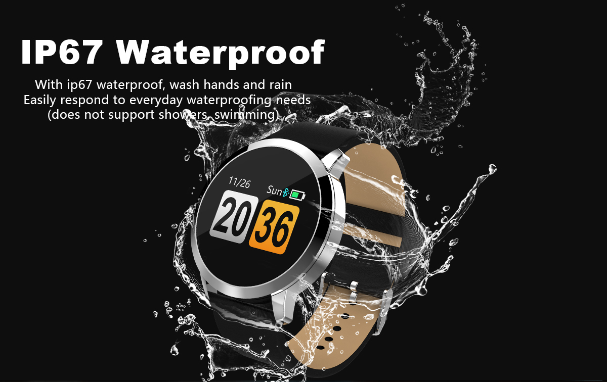 Waterproofing of smart watches